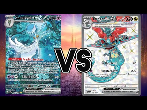 Phantom Dive vs. Psychic Embrace: Dragapult ex vs. Gardevoir ex