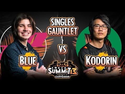 Blue vs KoDoRiN - Singles Gauntlet: Bracket 2 - Smash Summit 13 | Fox vs Marth