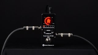Video thumbnail for Sonic Research ST300 Mini Strobe Pedal Tuner | Elderly Instruments by Elderly Instruments