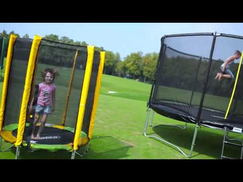 Батут с защитной сеткой Kidigo Комбо 183 см (BT183)