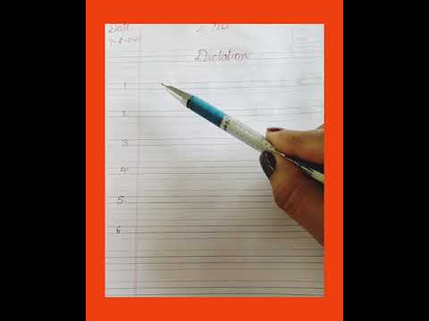 English:-Class test of Dictation words.  date :-7-08-2021  Class:-UKG