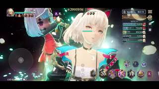 【グランサガ】ギルド戦　火炎の精霊王　チーム戦三戦目　ジュン　［4000］