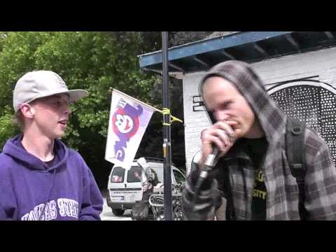 Tyfus & Killyric @ 1st GUERRILLA CYPHER 9000 2011 HD