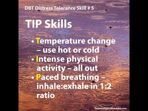 Toronto Hypnotherapist's DBT Distress Tolerance Skill 05