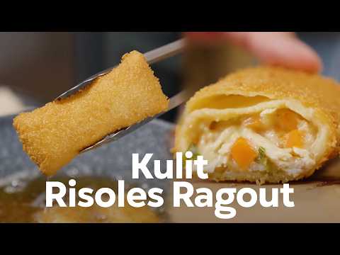 Classic Chicken Ragout Risoles with Crispy Skin
