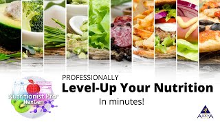 Professionally level up your nutrition!