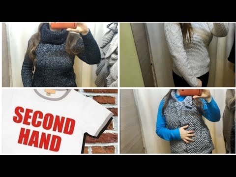 ЗАВОЗ в СЕКОНД ХЕНД / теплая одежда в SECOND HAND / HUMANA