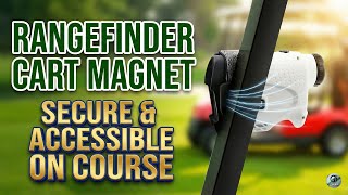 Stop Dropping Your Rangefinder! ⛳ The Ultimate Golf Cart Magnet Hack (Must-Have Accessory)