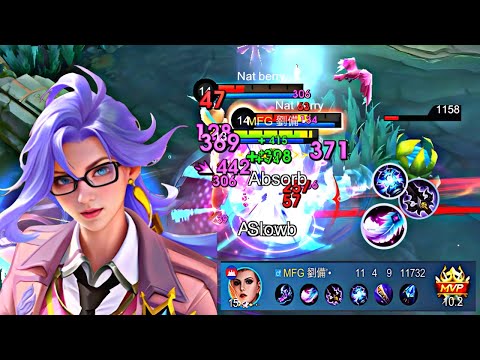 Silvanna Offlane Best Attack Speed Lifesteal ~ Build Emblem Top Global - MLBB