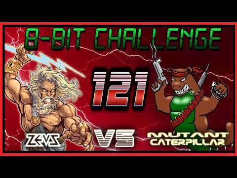 8-BIT CHALLENGE #121: JET SET WILLY II + ? (Zeusdaz vs Mutant Caterpillar)