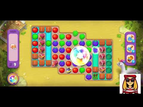 Gardenscapes super hard level 8225