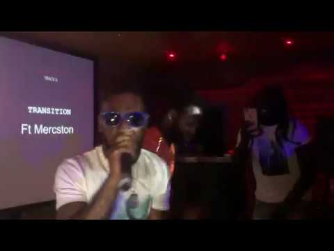 Rawz Artilla (Feat. Mercston) - Transition Live at the #Blackcloud Listening party