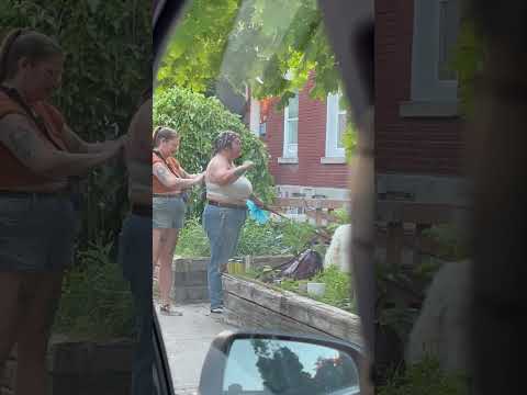 Beautiful Ladies and Cute Dog Ottawa Canada 🍁 🇨🇦