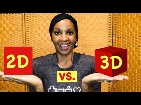 2D vs. 3D Geometric Shapes | Geometry