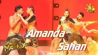 Amanda Silva with Sahan  හිරු Mega Stars 3