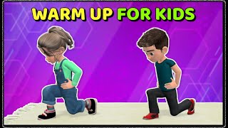 10 EXERCISES FOR KIDS TO WARM UP - STRETCH & BEND