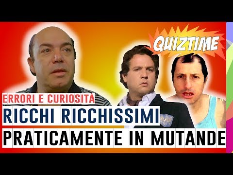 🎬 RICCHI RICCHISSIMI PRATICAMENTE IN MUTANDE 💰 ERRORI E CURIOSITÀ - RENATO POZZETTO, LINO BANFI