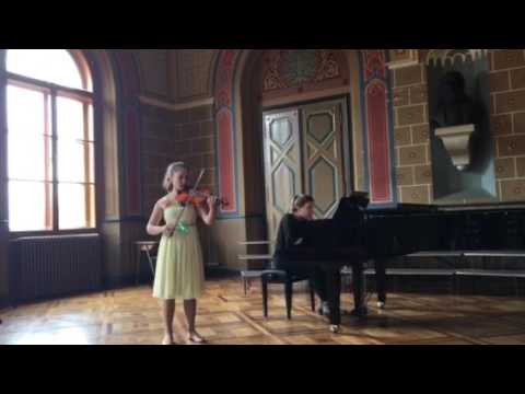 N.Levi - Tarantella; F. Seitz - student violin concerto No.2, Op.13 in G major