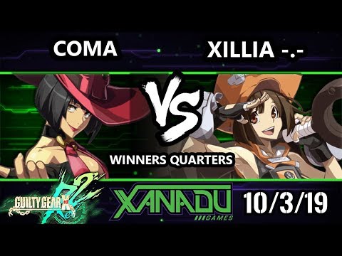 F@X 322 GGXRD2 - Coma (I-No) Vs. Xillia-.- (May, Jam) Guilty Gear XRD Rev 2 Winners Quarters