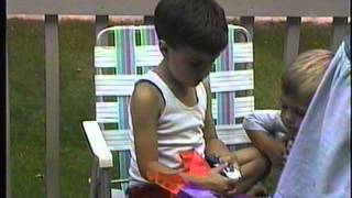 preview picture of video '1998-08-30 Evan 6th Birthday Party In Two Rivers'