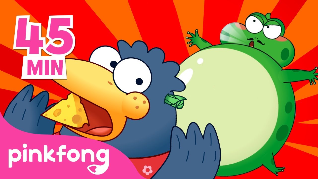 Completo, Fábulas de Esopo | Contos Infantis |+Compilação |Baby Shark|Pinkfong Canções para crianças