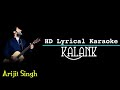 Kalank Karaoke With Lyrics   Arijit Singh   Kalank Nahi Ishq Hai Karaoke   HD BGM   MP Mohit TIwari