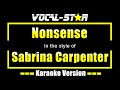 Sabrina Carpenter - Nonsense (Karaoke Version)