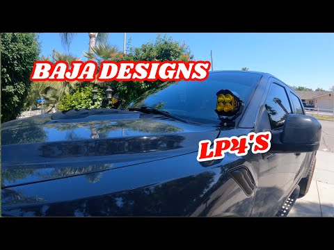 Baja Designs LP4's! Install & Light testing on my 2020 Ford Raptor!!