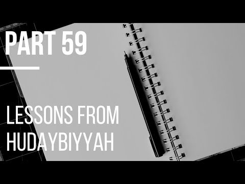 Seerah #59: Lessons from the Treaty of Hudaybiyyah | Life of Prophet Muhammad