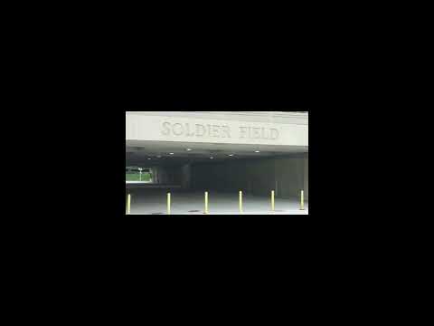 Walking the Shortcut to Soldier Field, Chicago - 2018