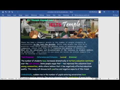 Increased University Attendance - Advantages/Disadvantages (GT)