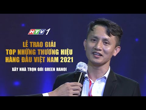GreenHN Nhận Giải Thưởng Top Những Thương Hiệu Hàng Đầu Việt Nam Năm 2021