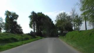 preview picture of video 'Driving Along The D31 Between Kergrist Moelou & Rostrenen, Brittany, France 23rd April 2011'