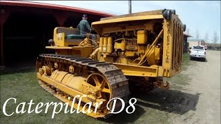 preview picture of video '1948 Caterpillar D8 First Start 2012'