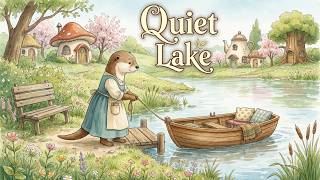 A Quiet Lakeside Cottage by the Water 🌿 | Peaceful Storybook Music & Nature Ambience