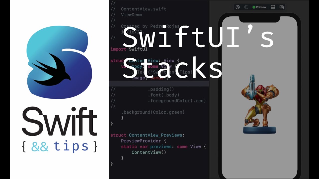 SwiftUI Intro -  Custom Views with Stacks