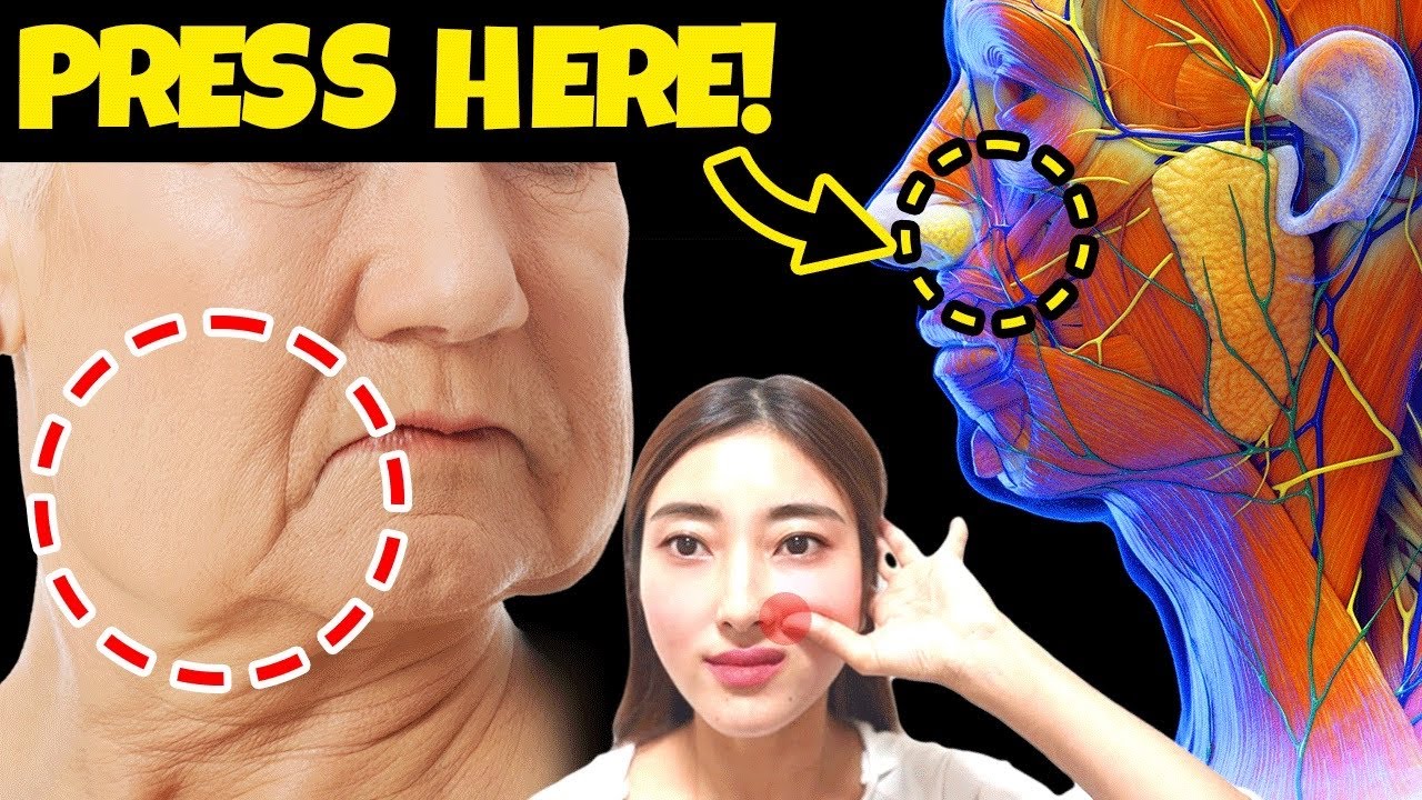 Anti-Aging Face Lifting Massage For Sagging Jowls, Cheeks | Look 10 Years Younger | Shiatsu