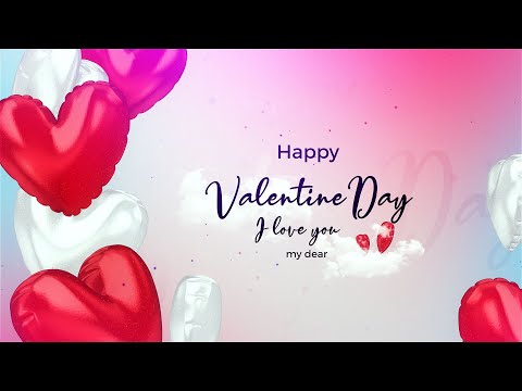 Embrace the season of love with our exclusive collection of Happy Valentine's Ecard ❤️ video 36