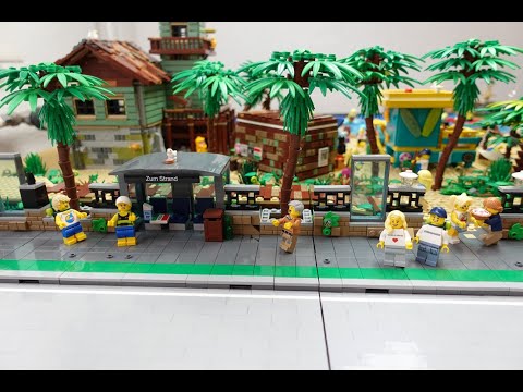 Lego Stadt Update Folge 68 Die Strandpromenade ist fast fertig und Panambrick zieht ein
