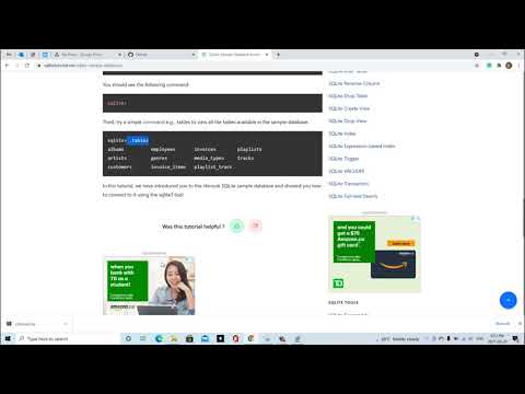 SQLITE | Sample Database {قواعد بيانات بالعربى}