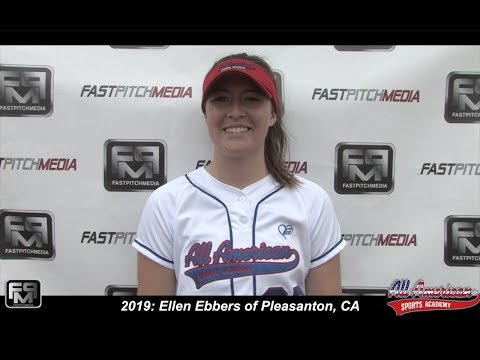 2019 Ellen Ebbers Power Hitting First and Third Base Softball Skills Video - AASA Virchis