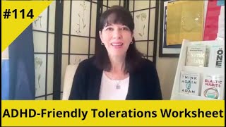 ADHD-Friendly Tolerations Worksheet #114