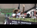 Esposa De Damian Gallardo Martínez 15 De Mayo De 2016 Marcha Y Plantón Magisterial Oaxaca
