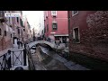 Exceptional low tide sees Venice's canals run dry