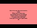 Summer Walker Girls Need Love Lyrics