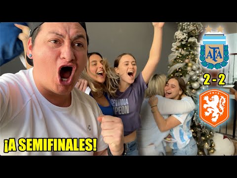 ¡REACCIONANDO CON ARGENTINAS! Reacciones Argentina 2-2 Países Bajos Copa Mundial de Qatar 2022