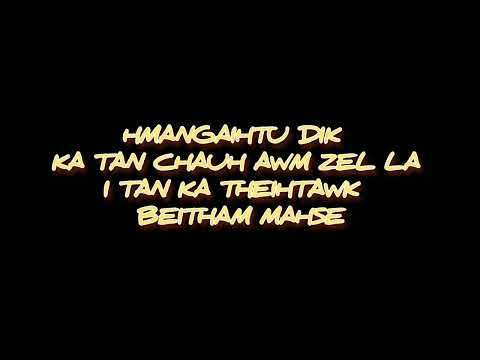 Asanga Project feat Ruatpuii - Hmangaihtu dik ( Karoake/ Lyrics)