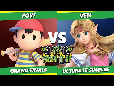 Smash It Up 27 GRAND FINALS - Ven (Zelda) Vs. FOW (Ness) SSBU Ultimate Tournament