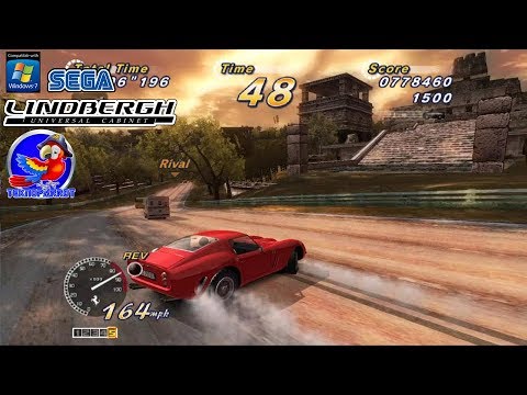Outrun 2 SPDX (Teknoparot 1.94 Lindbergh on Win 7- shader fix) SP route B 250 GTO