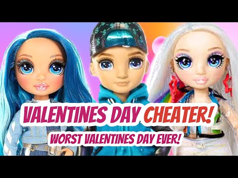 Rainbow High NEW episode! River Cheats! Amaya vs Skyler| Valentine’s Day Rainbow high episode | fan